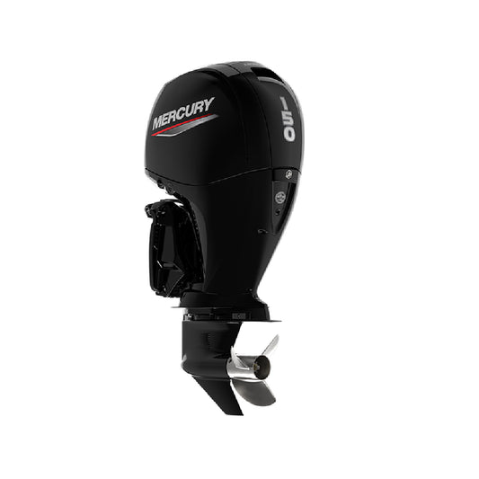 Außenbordmotor Mercury F150 EFI L, Standard-Overpack, Power Trimm/Power Tilt, SmartCraft, Langschaft, Standard-Propeller